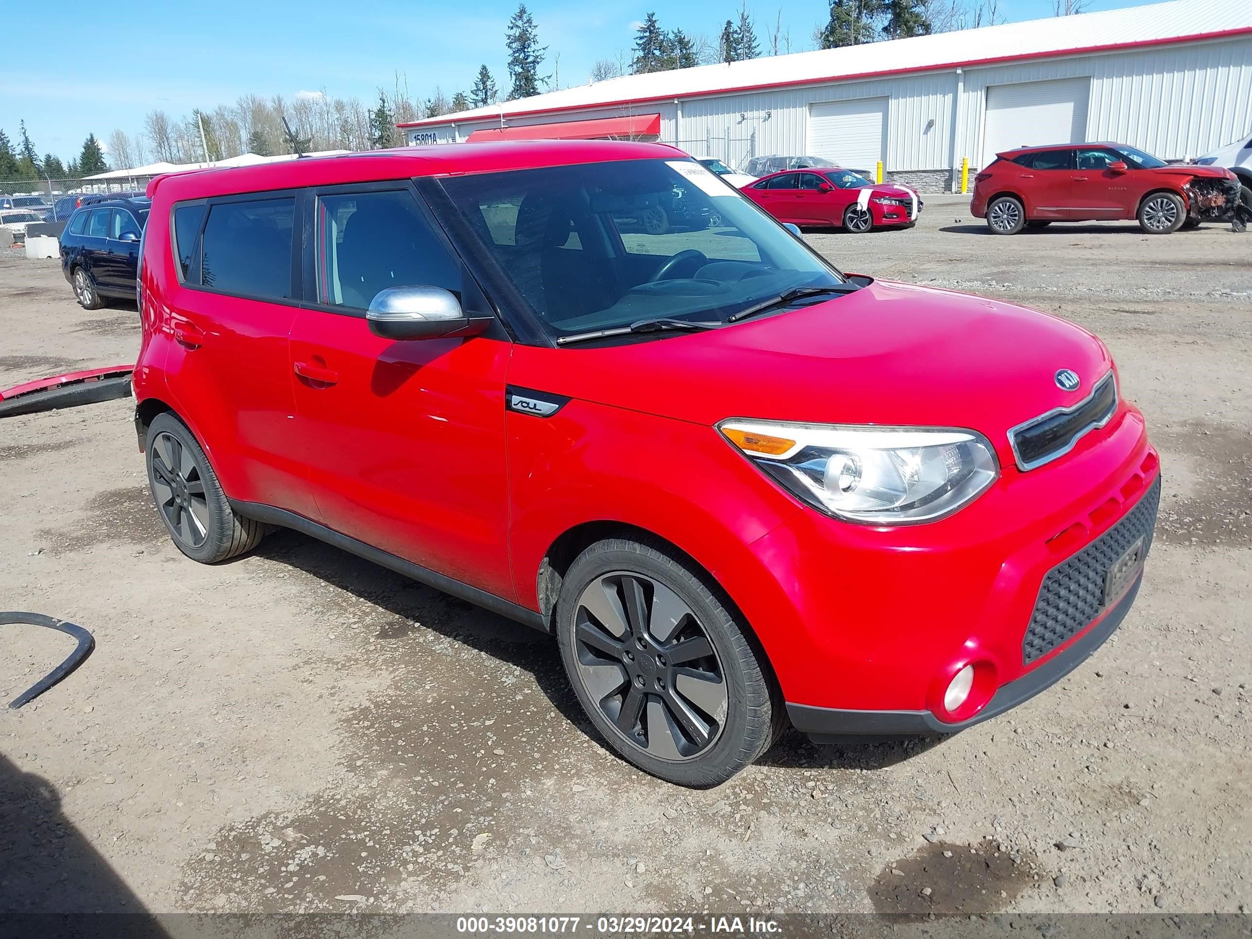 KIA SOUL 2015 kndjx3a54f7817662