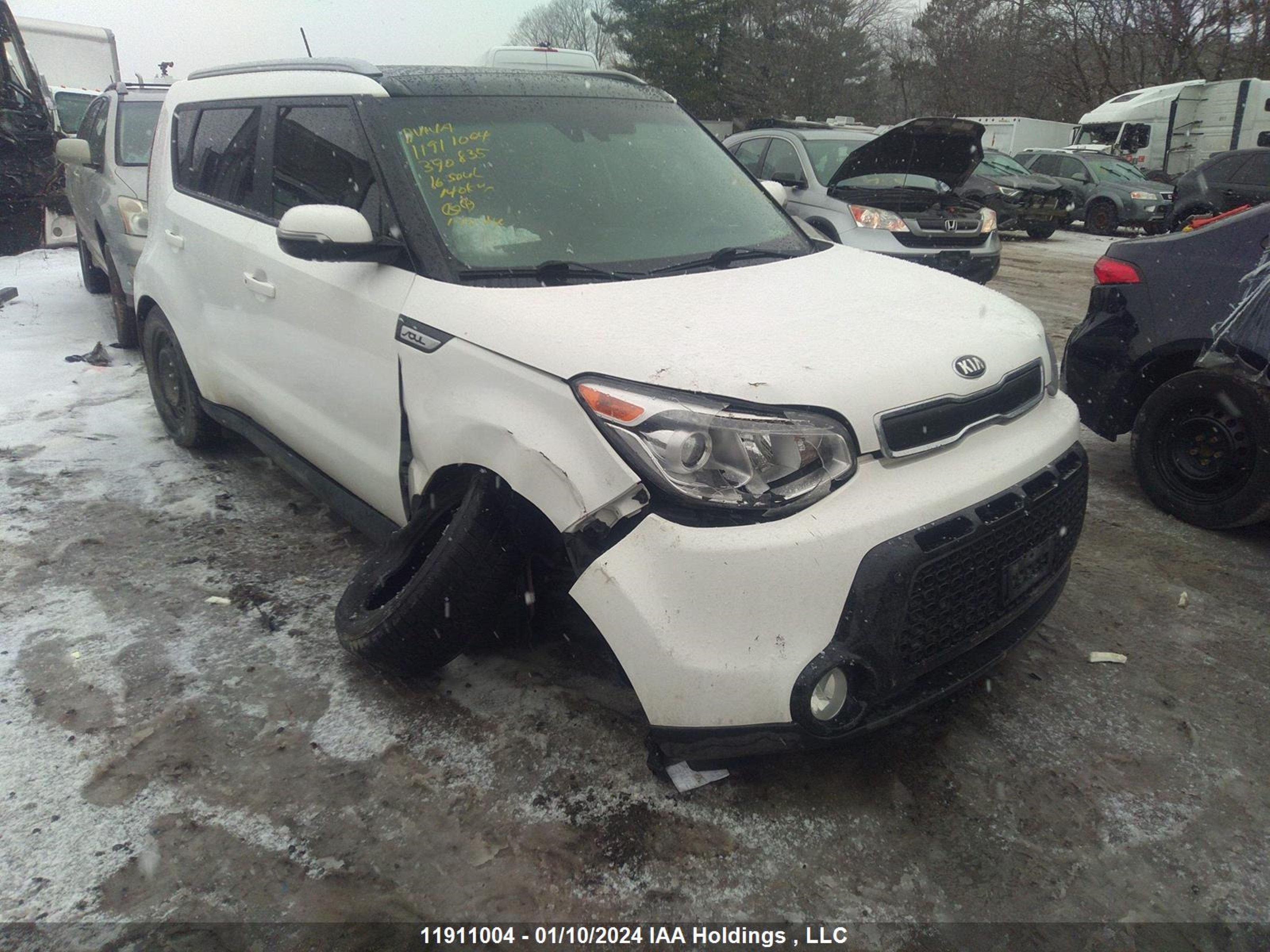 KIA SOUL 2016 kndjx3a57g7390835