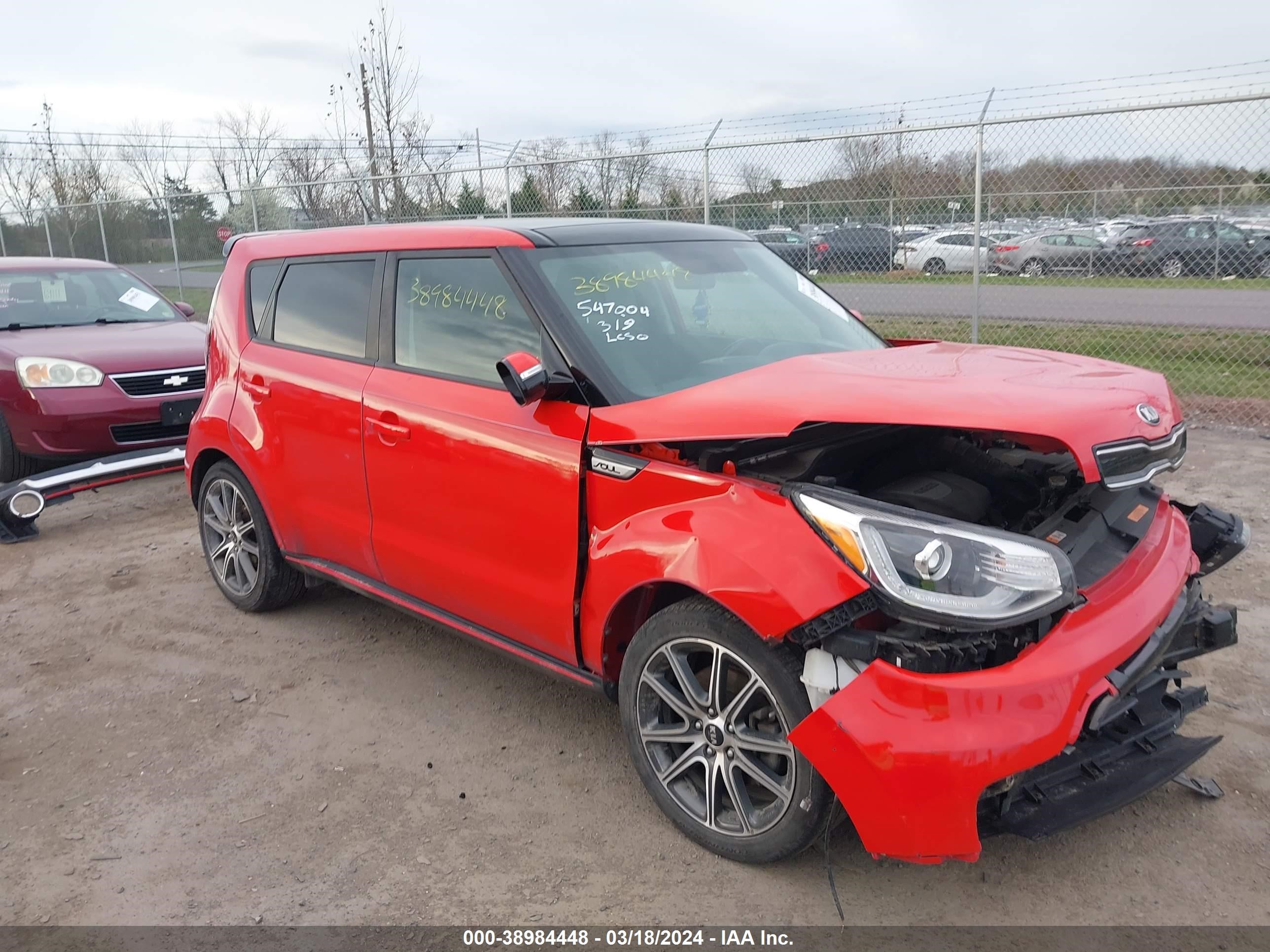 KIA SOUL 2018 kndjx3aa7j7575293