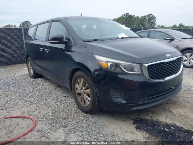 KIA SEDONA 2016 kndma5c12g6172313