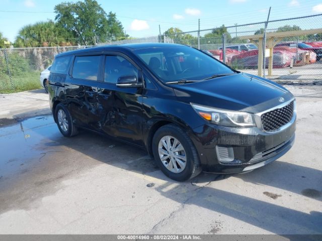 KIA SEDONA 2016 kndma5c14g6174547