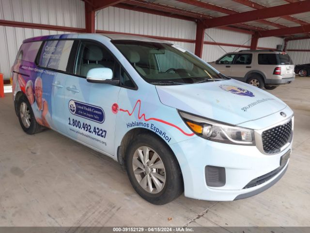 KIA SEDONA 2018 kndma5c14j6366381