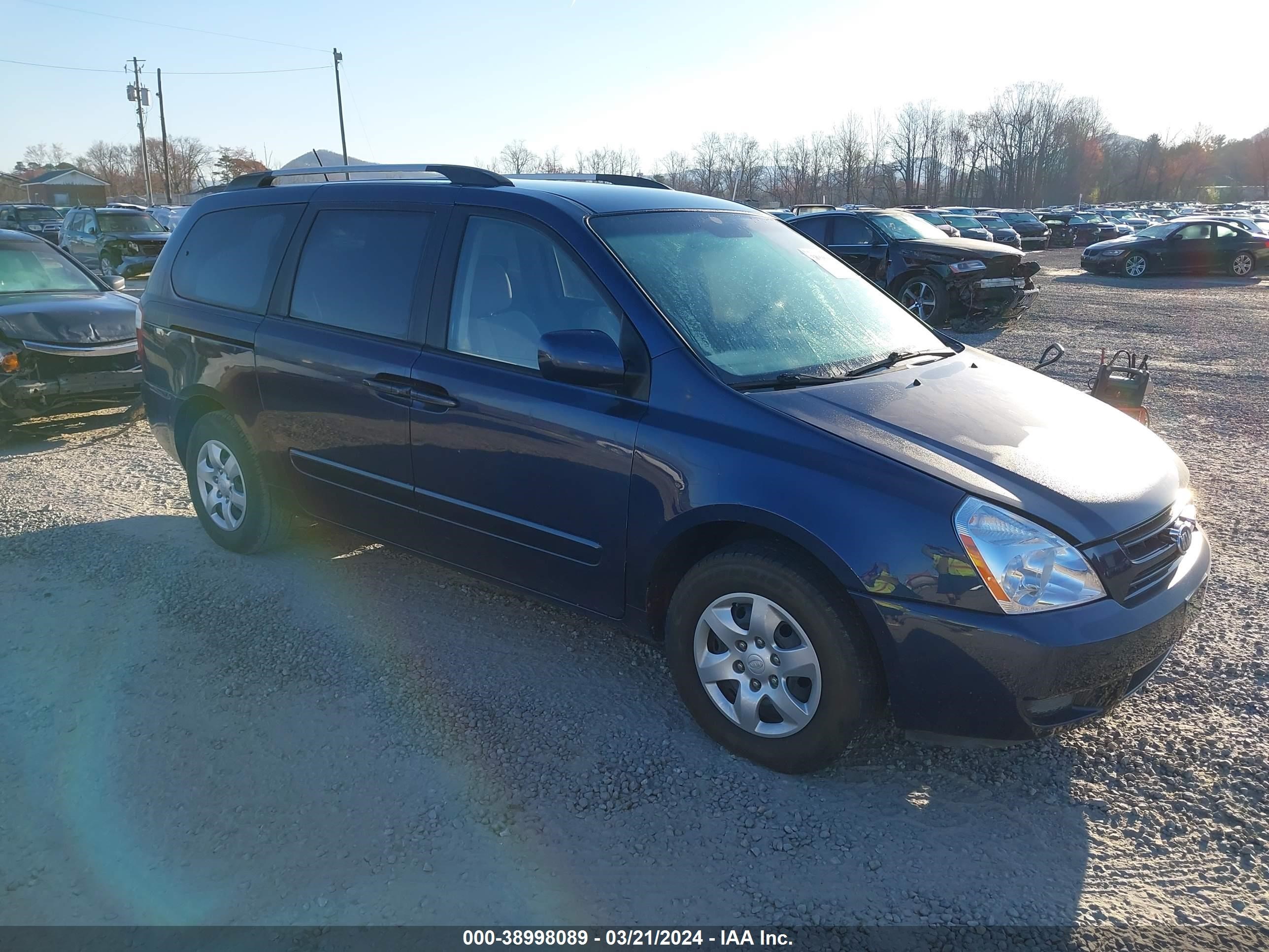 KIA SEDONA 2009 kndmb233096282146