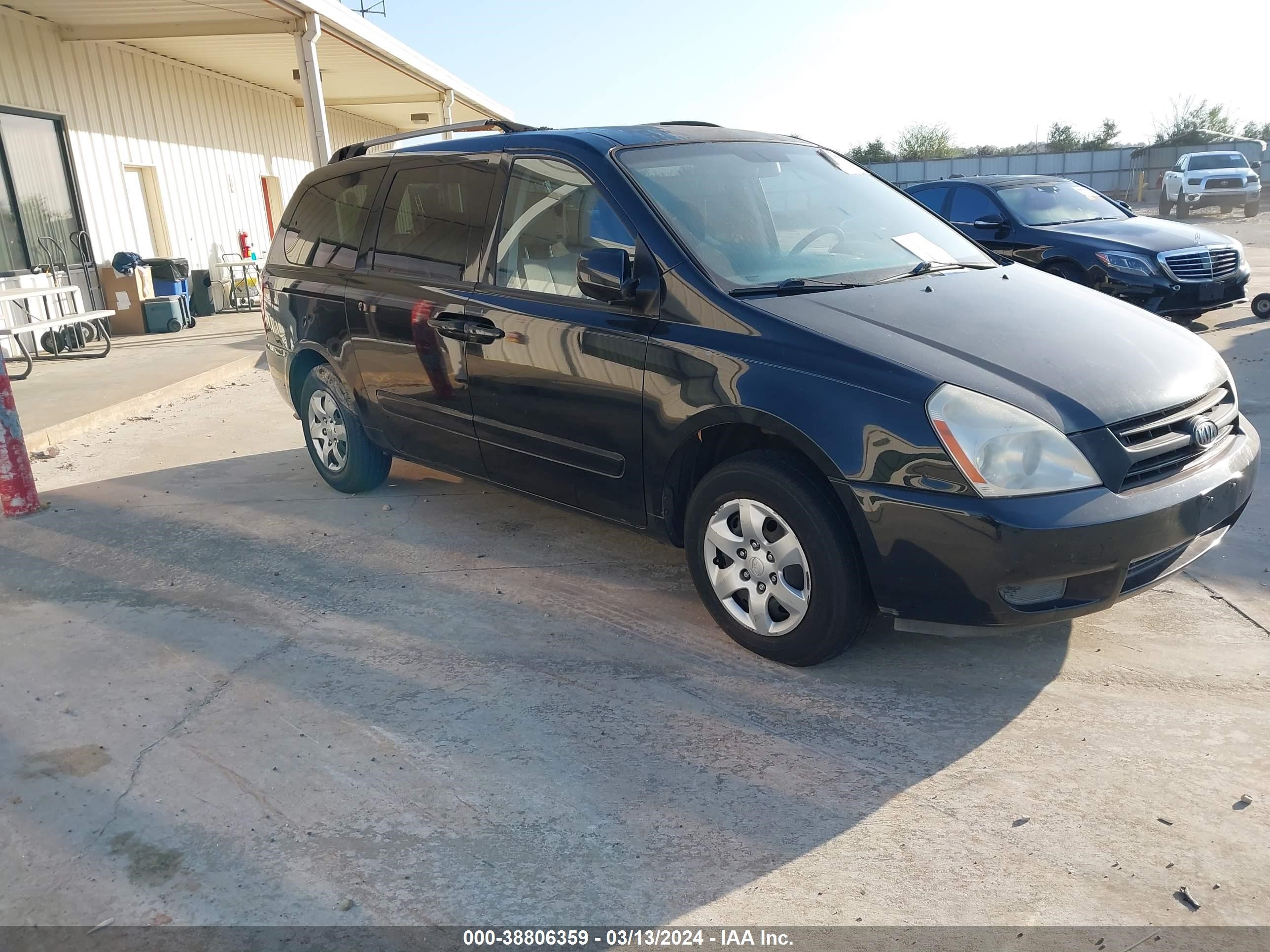 KIA SEDONA 2009 kndmb233596312581