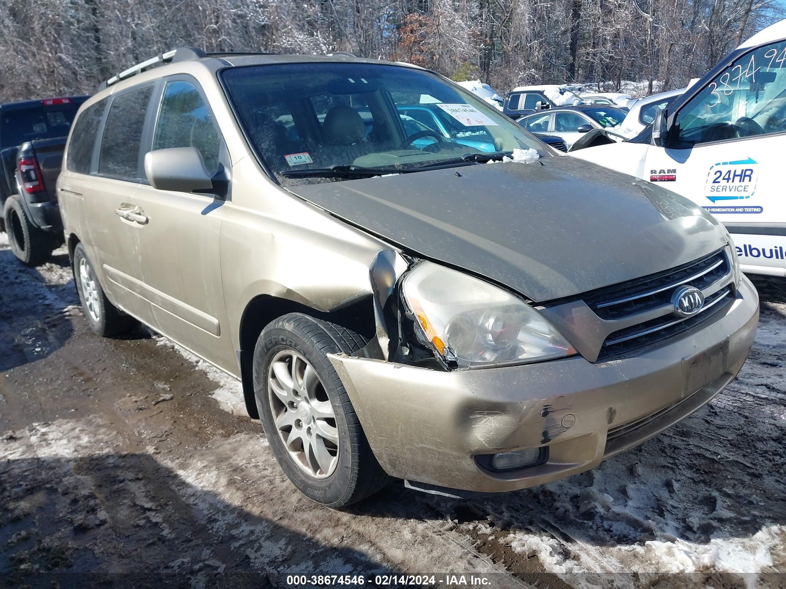 KIA SEDONA 2006 kndmb233866017261