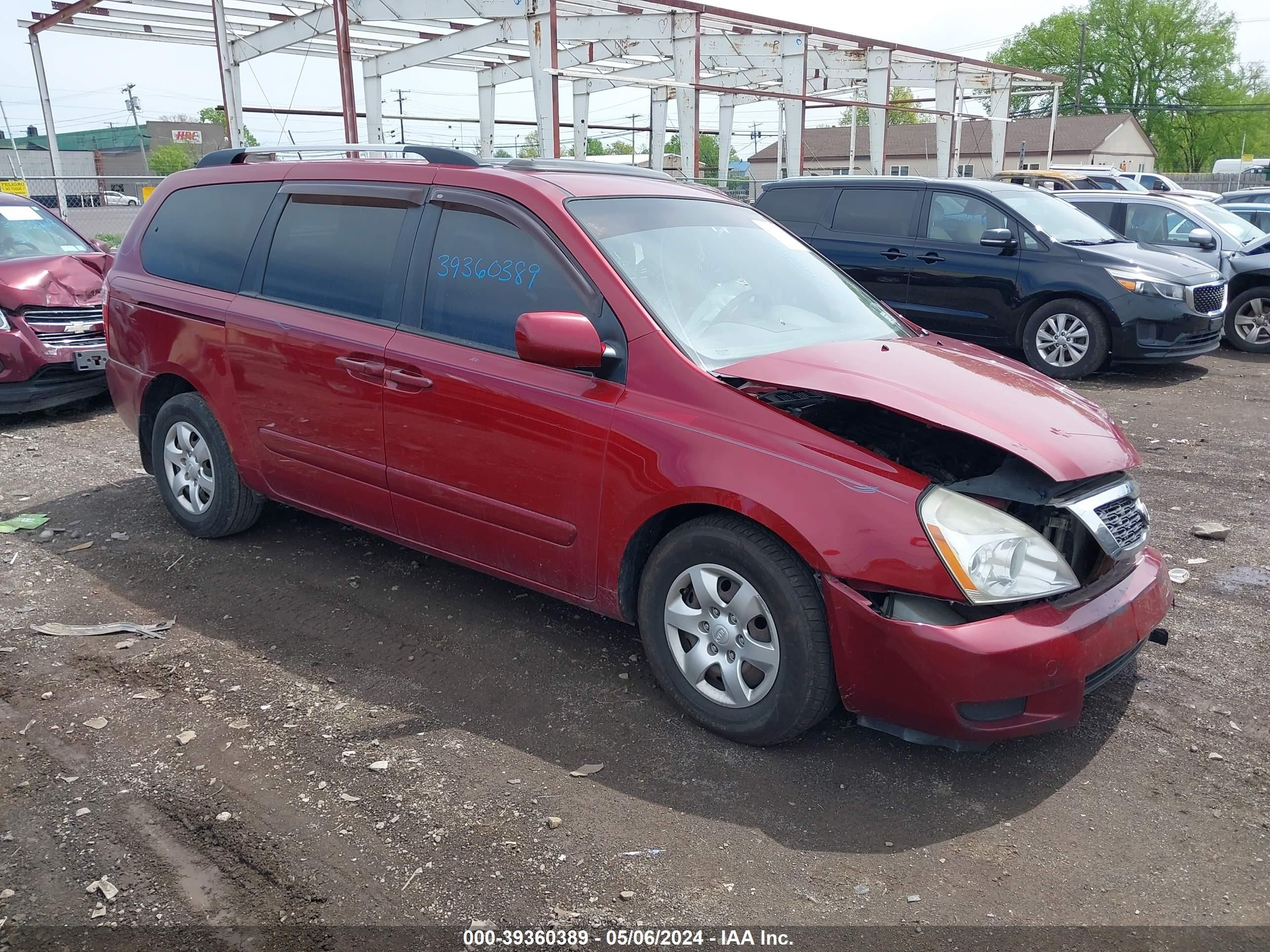 KIA SEDONA 2009 kndmb233896310369