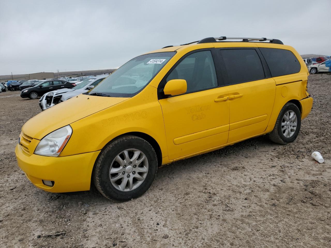 KIA SEDONA 2008 kndmb233986250004