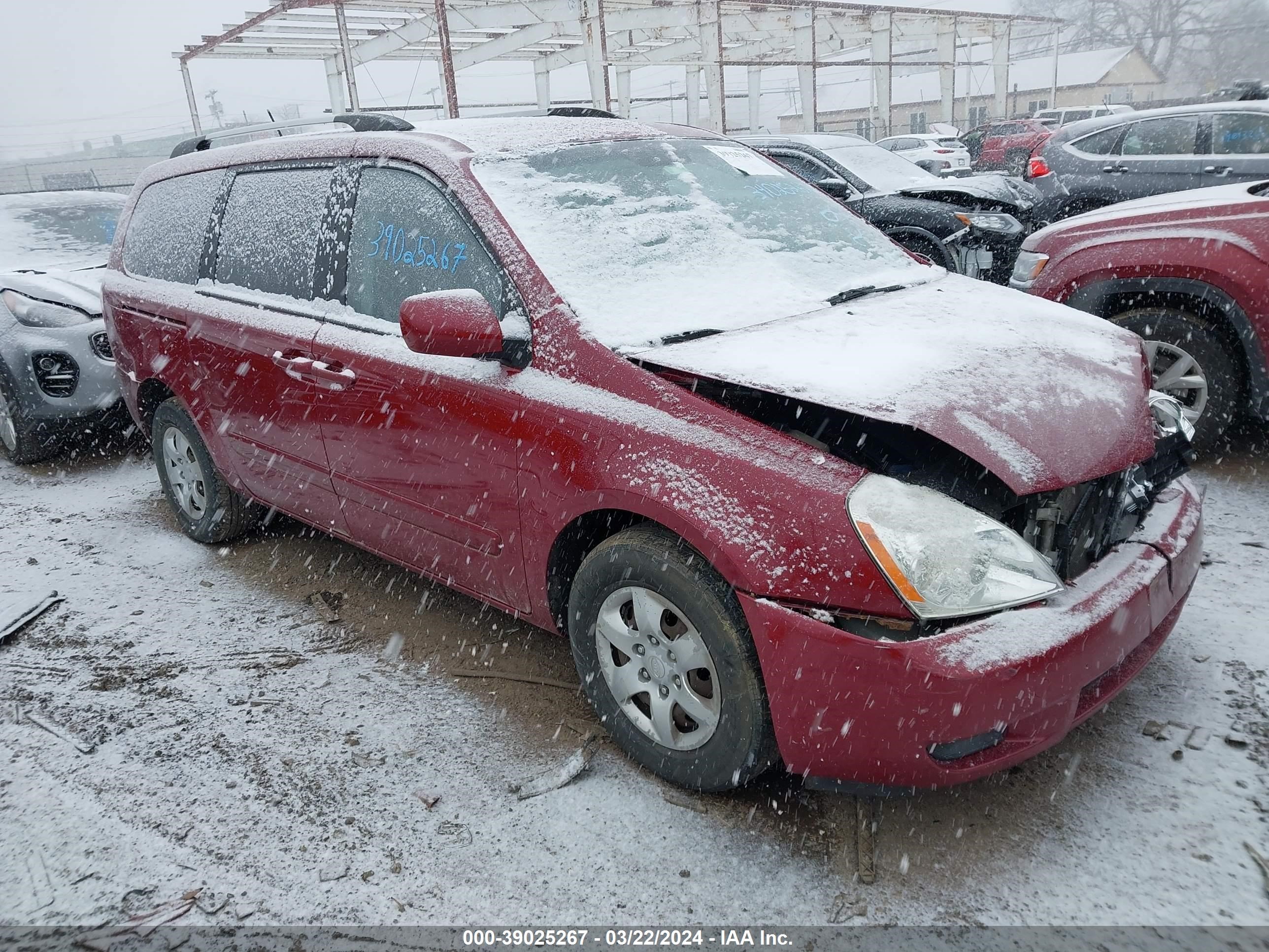 KIA SEDONA 2009 kndmb233996315256