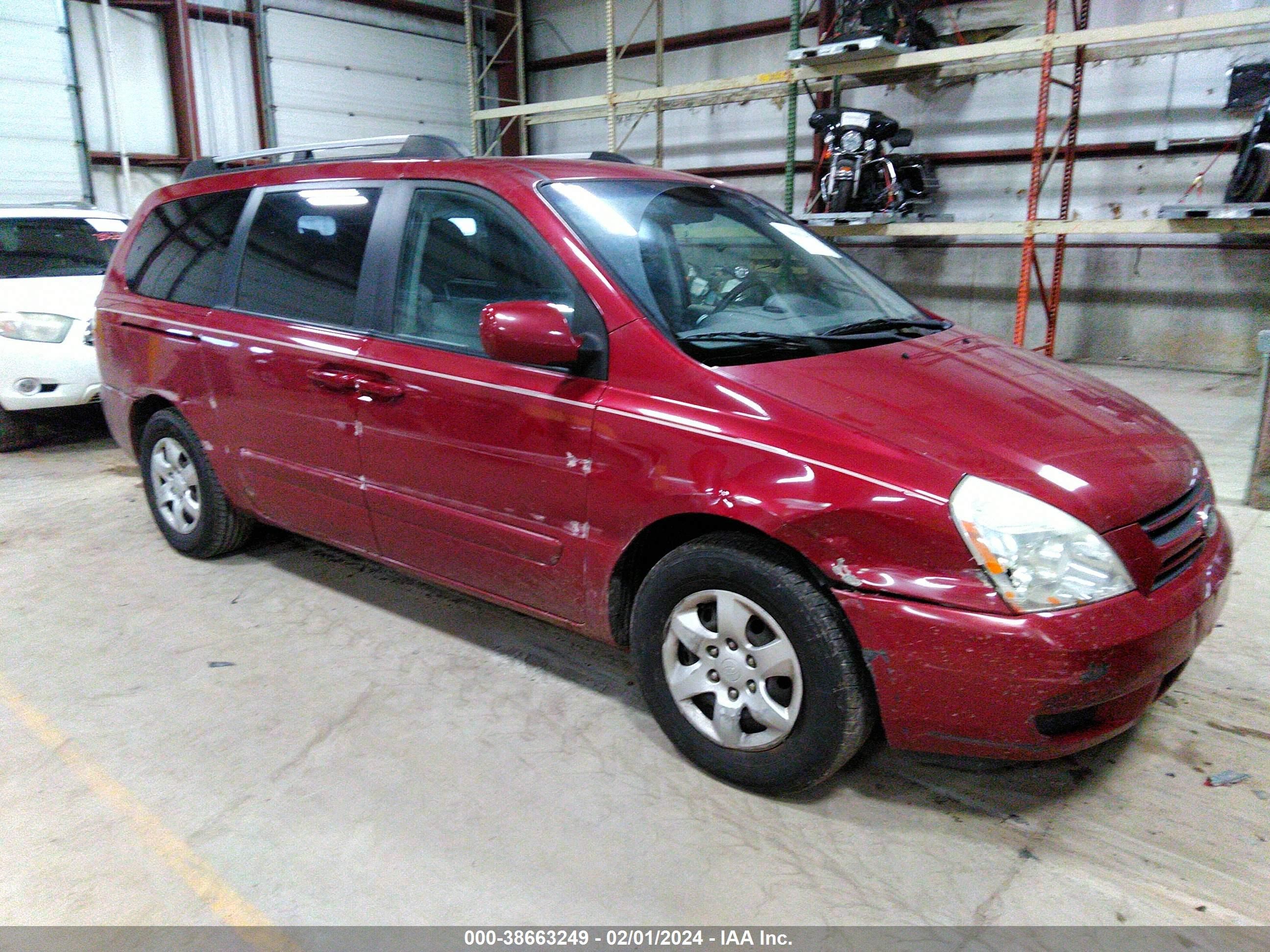 KIA SEDONA 2007 kndmb233x76190328