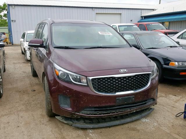 KIA SEDONA LX 2015 kndmb5c10f6067975