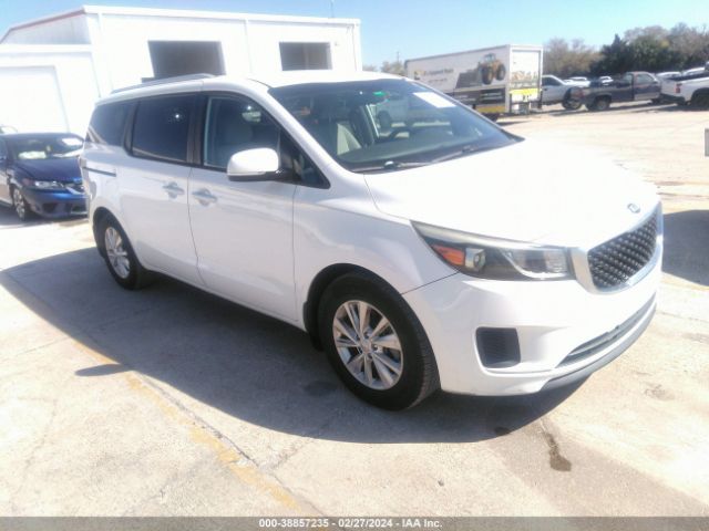 KIA SEDONA LX 2016 kndmb5c10g6107196