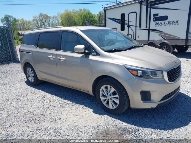 KIA SEDONA 2016 kndmb5c10g6120305