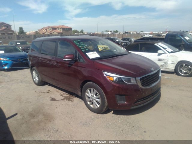 KIA SEDONA 2016 kndmb5c10g6178138