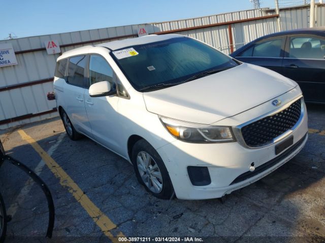 KIA SEDONA 2016 kndmb5c10g6183257