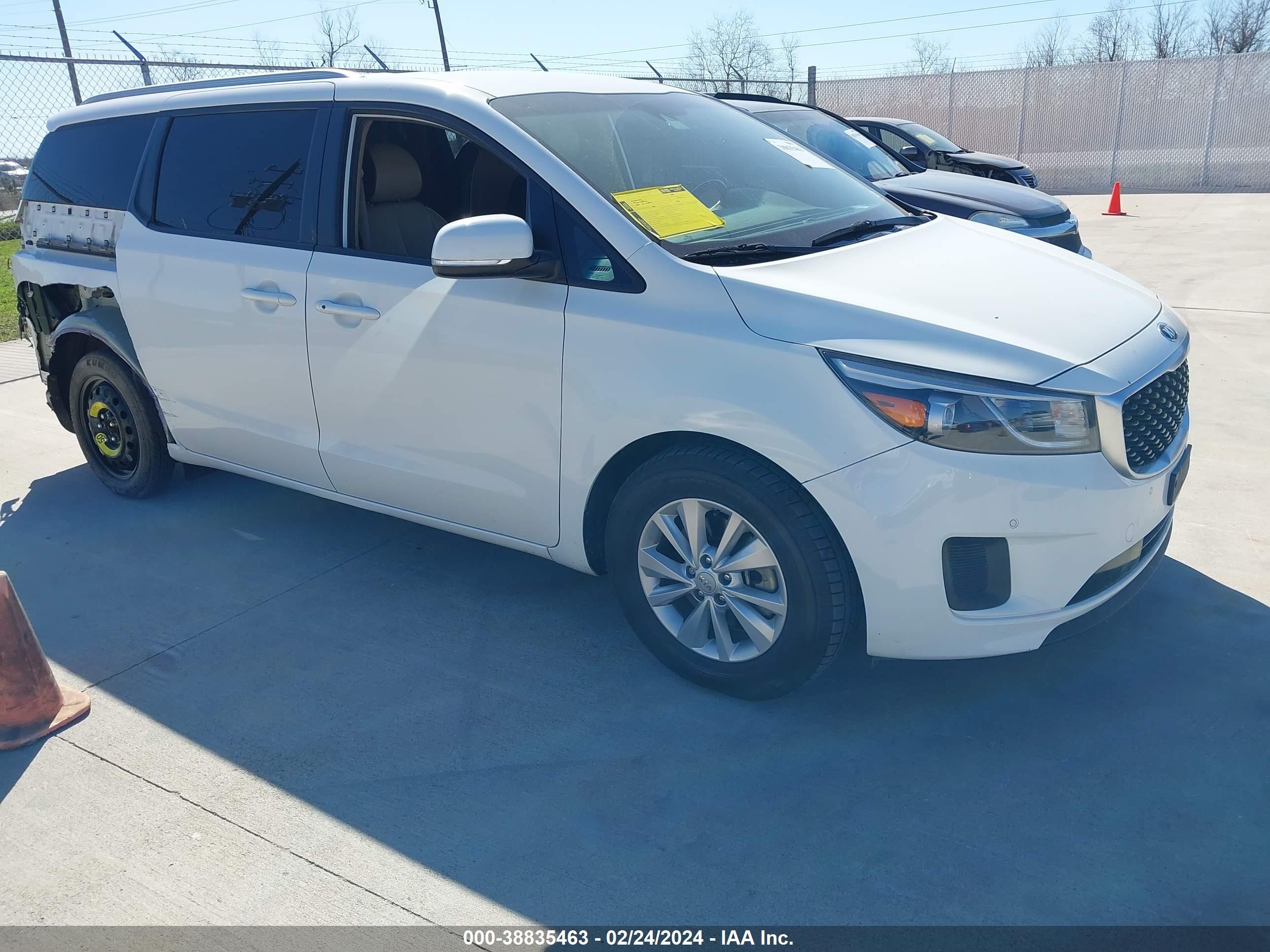 KIA SEDONA 2017 kndmb5c10h6325060