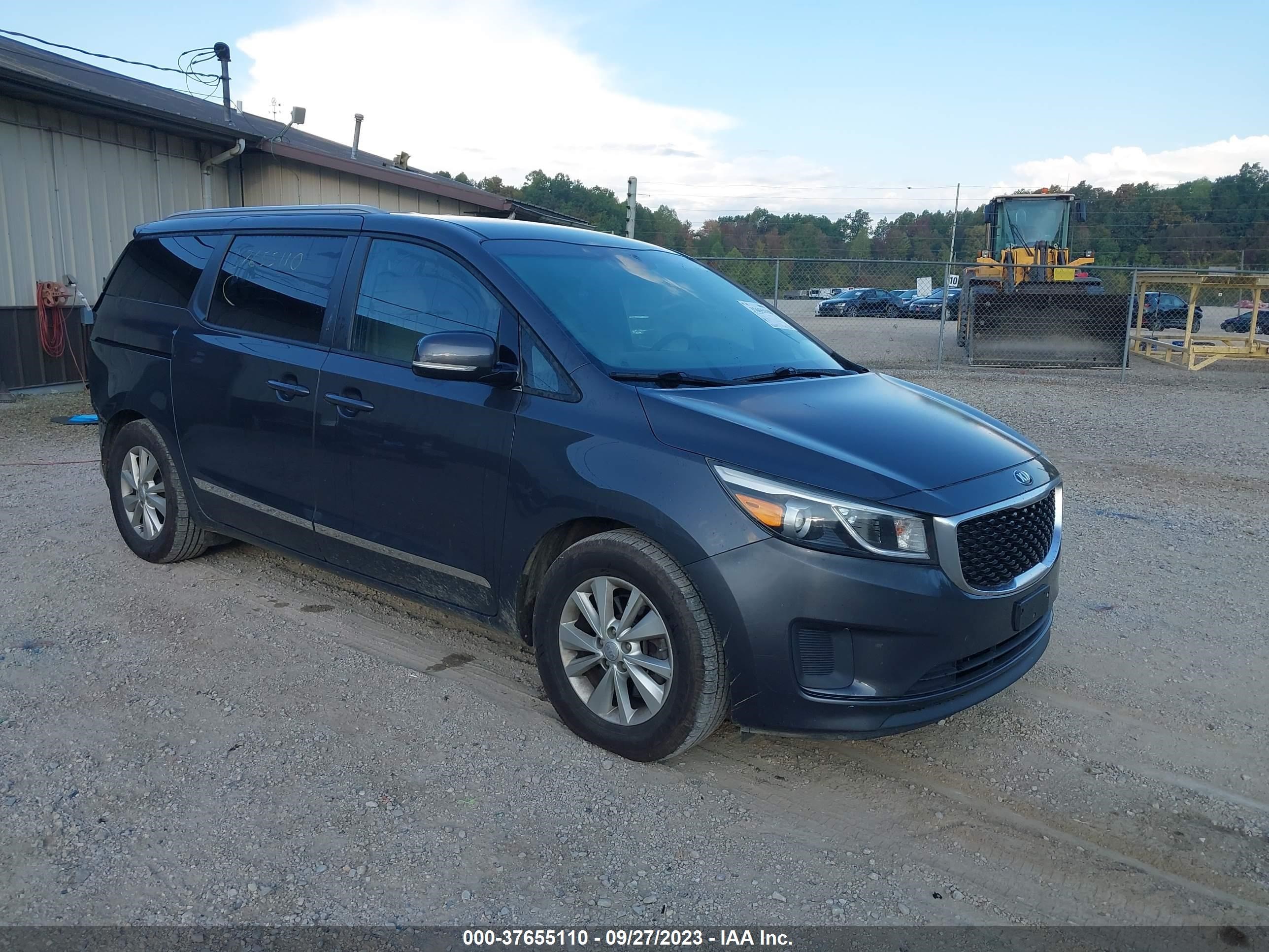 KIA SEDONA 2016 kndmb5c11g6090554