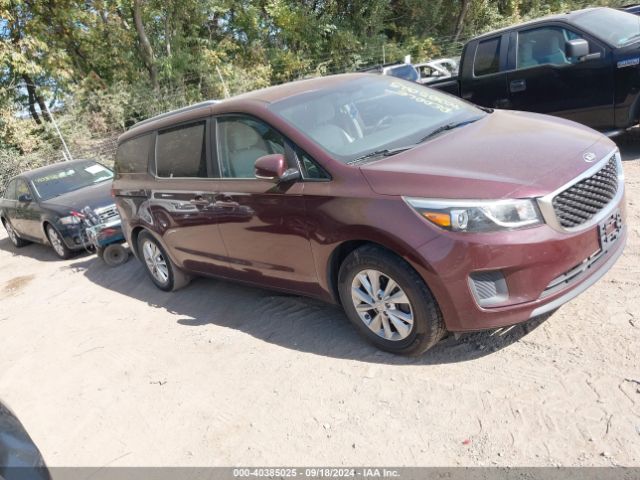 KIA SEDONA 2016 kndmb5c11g6090635