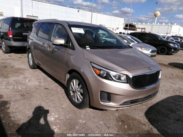 KIA SEDONA 2016 kndmb5c11g6093437