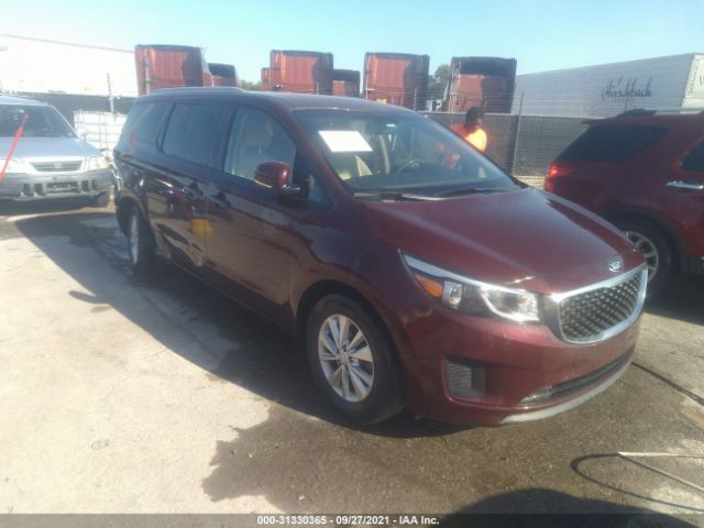 KIA SEDONA 2016 kndmb5c11g6105005