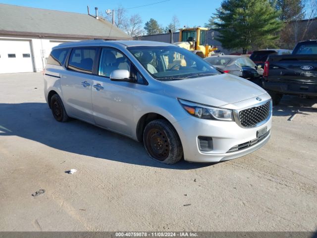 KIA SEDONA 2016 kndmb5c11g6124444