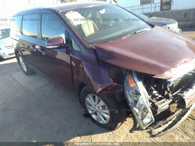 KIA SEDONA 2016 kndmb5c11g6210160