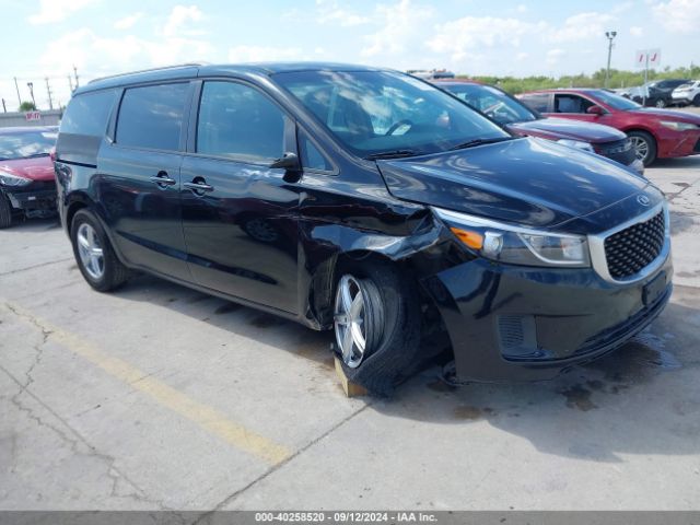 KIA SEDONA 2016 kndmb5c11g6213012