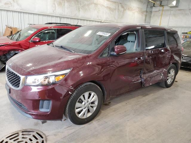 KIA SEDONA LX 2017 kndmb5c11h6246707