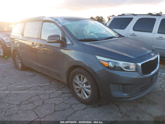 KIA SEDONA 2016 kndmb5c12g6099683