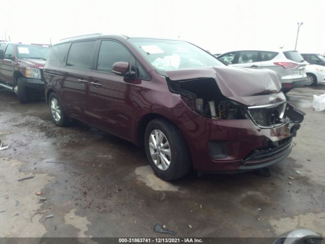 KIA SEDONA 2016 kndmb5c12g6128051