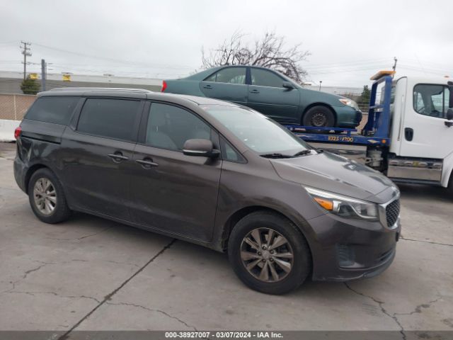 KIA SEDONA 2016 kndmb5c12g6151443