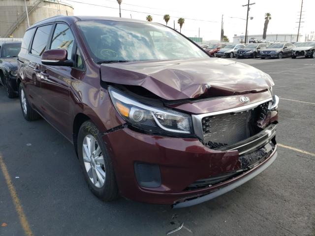 KIA SEDONA LX 2016 kndmb5c12g6168064