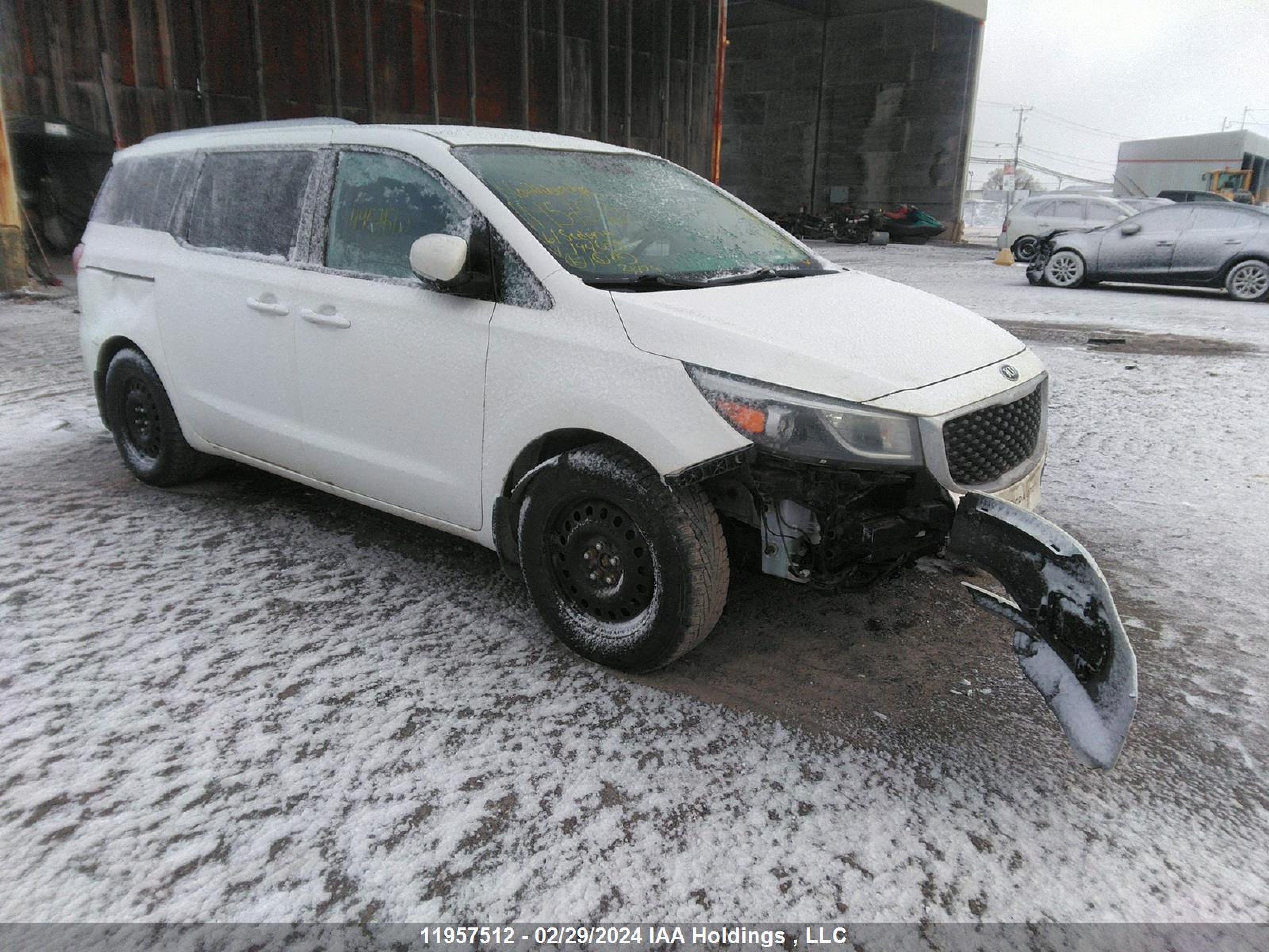 KIA SEDONA 2016 kndmb5c12g6194079