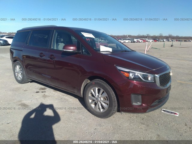 KIA SEDONA 2017 kndmb5c12h6280865