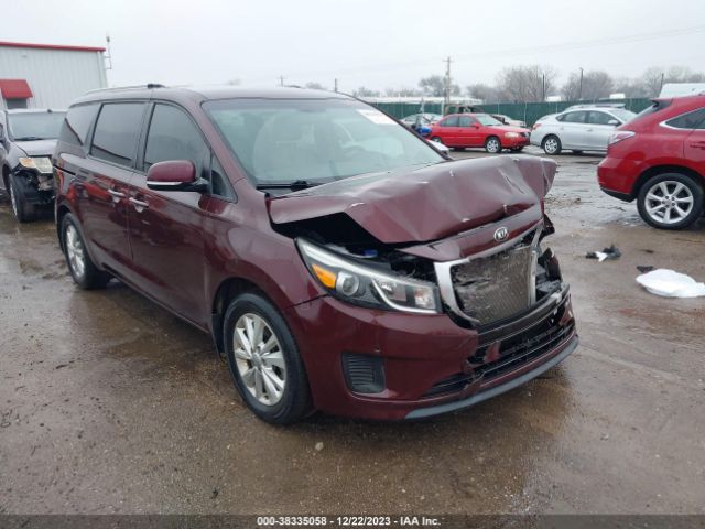 KIA SEDONA 2017 kndmb5c12h6327537