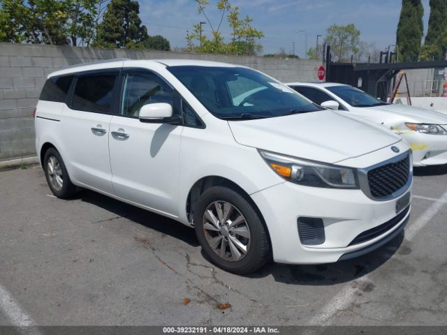 KIA SEDONA 2016 kndmb5c13g6087333