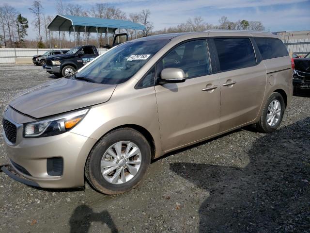 KIA SEDONA LX 2016 kndmb5c13g6189456