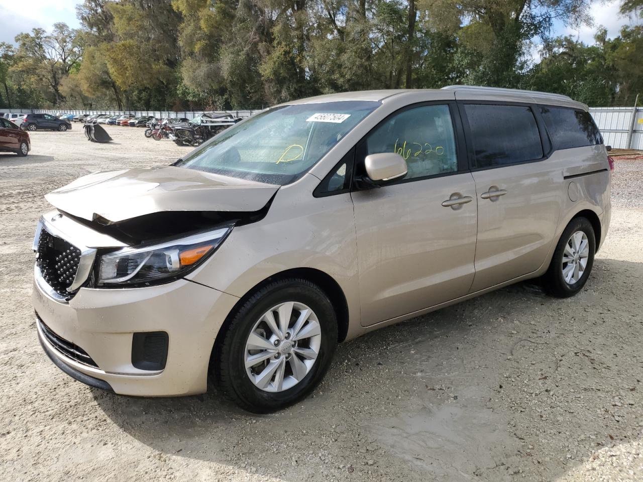 KIA SEDONA 2016 kndmb5c13g6191756