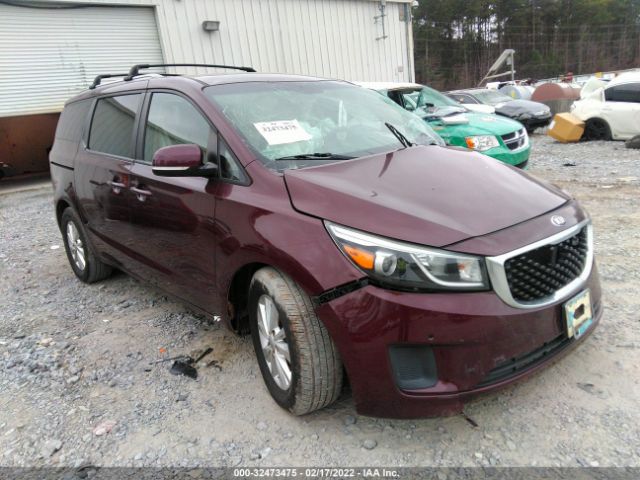 KIA SEDONA 2016 kndmb5c13g6210144