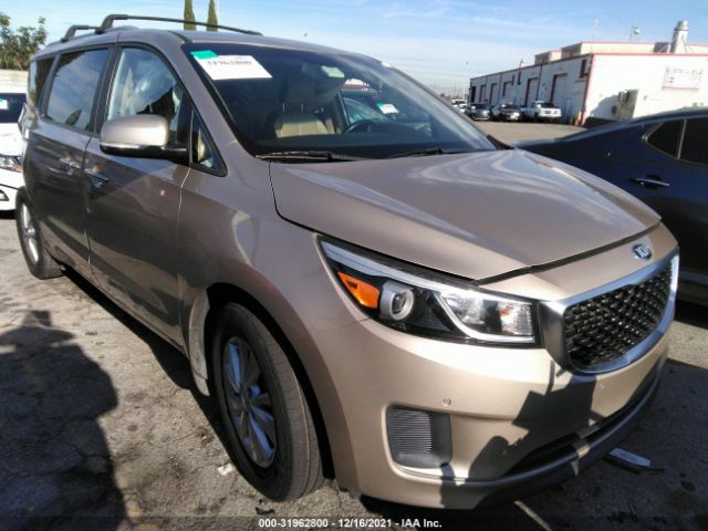 KIA SEDONA 2016 kndmb5c13g6211794