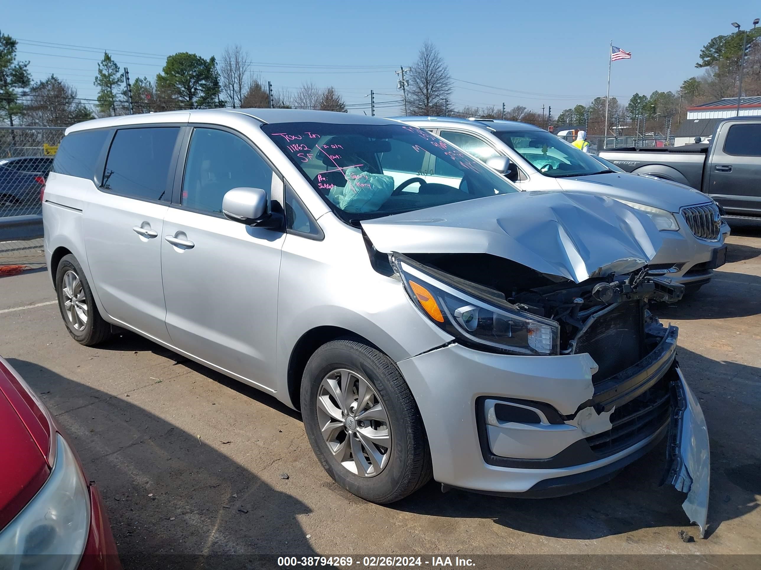 KIA SEDONA 2020 kndmb5c13l6619609