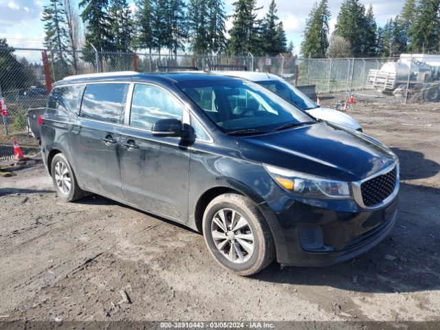 KIA SEDONA 2016 kndmb5c14g6095490