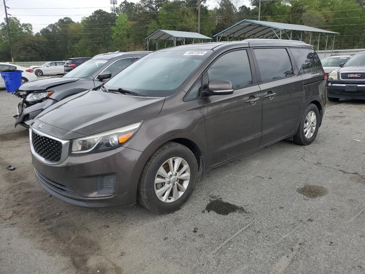 KIA SEDONA 2016 kndmb5c14g6146924