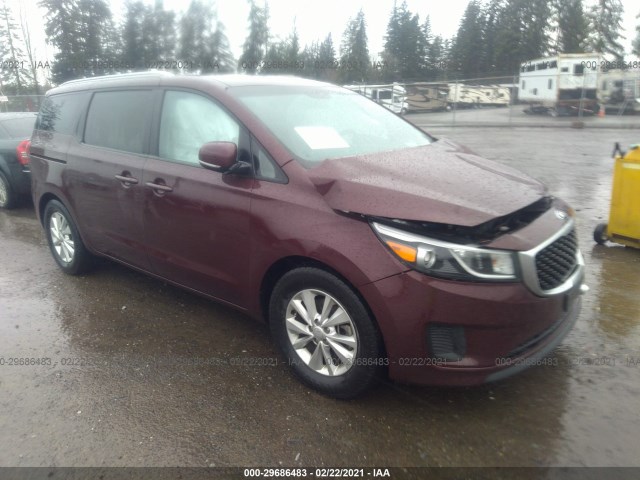 KIA SEDONA 2016 kndmb5c14g6165621