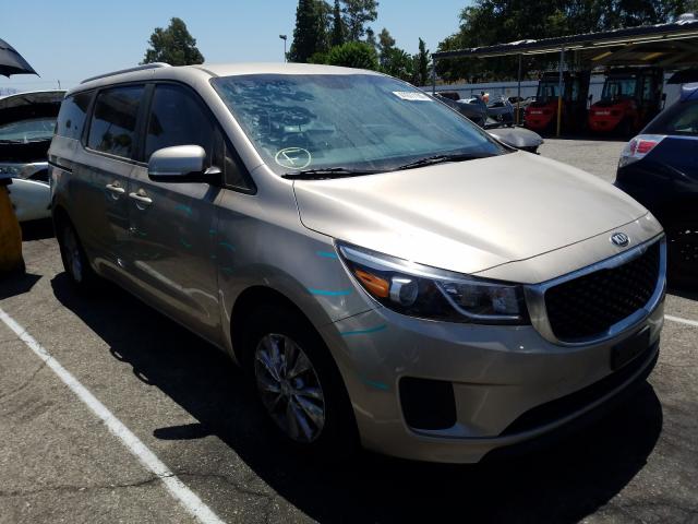 KIA SEDONA LX 2016 kndmb5c14g6182709