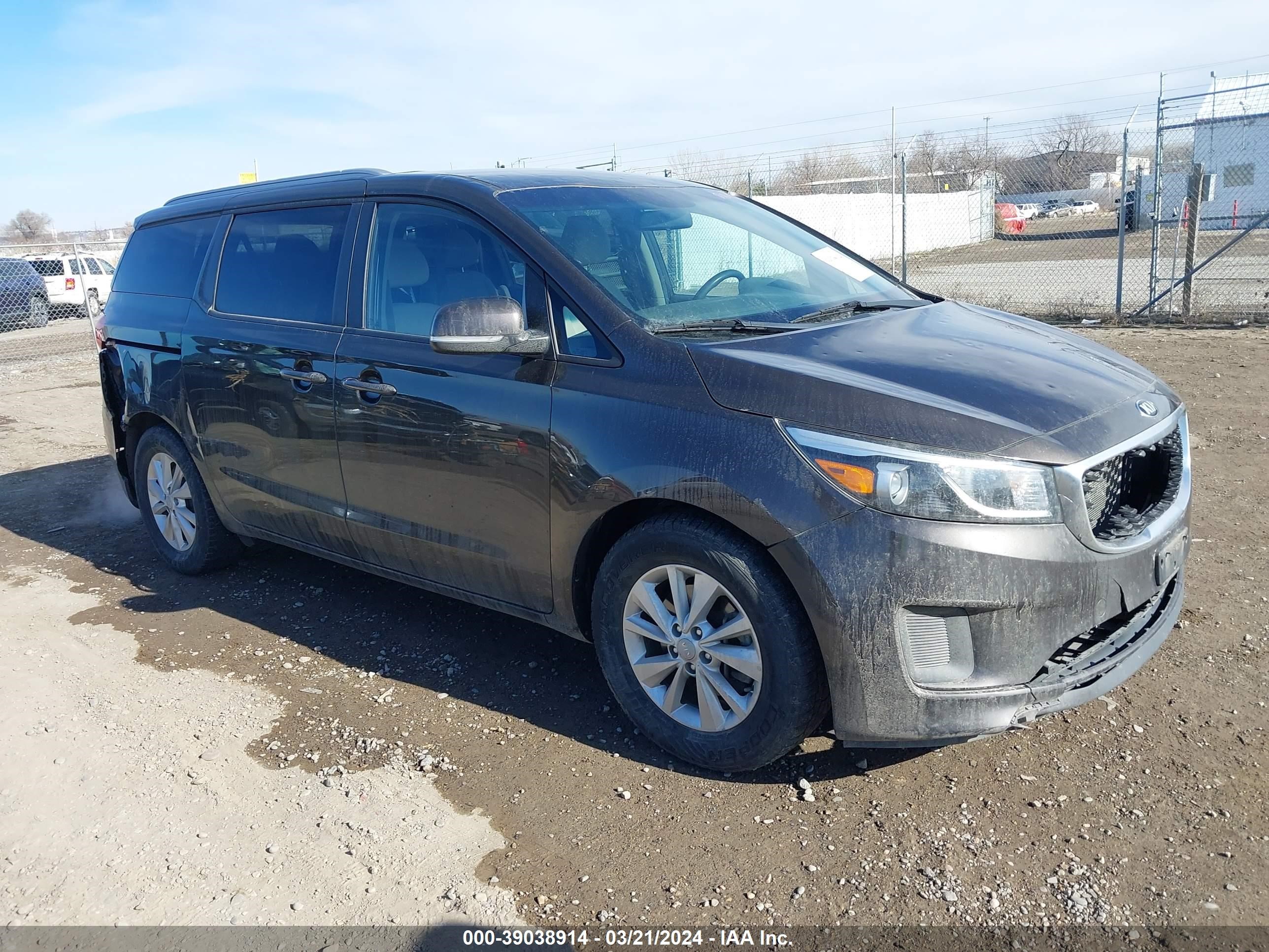 KIA SEDONA 2016 kndmb5c14g6201677