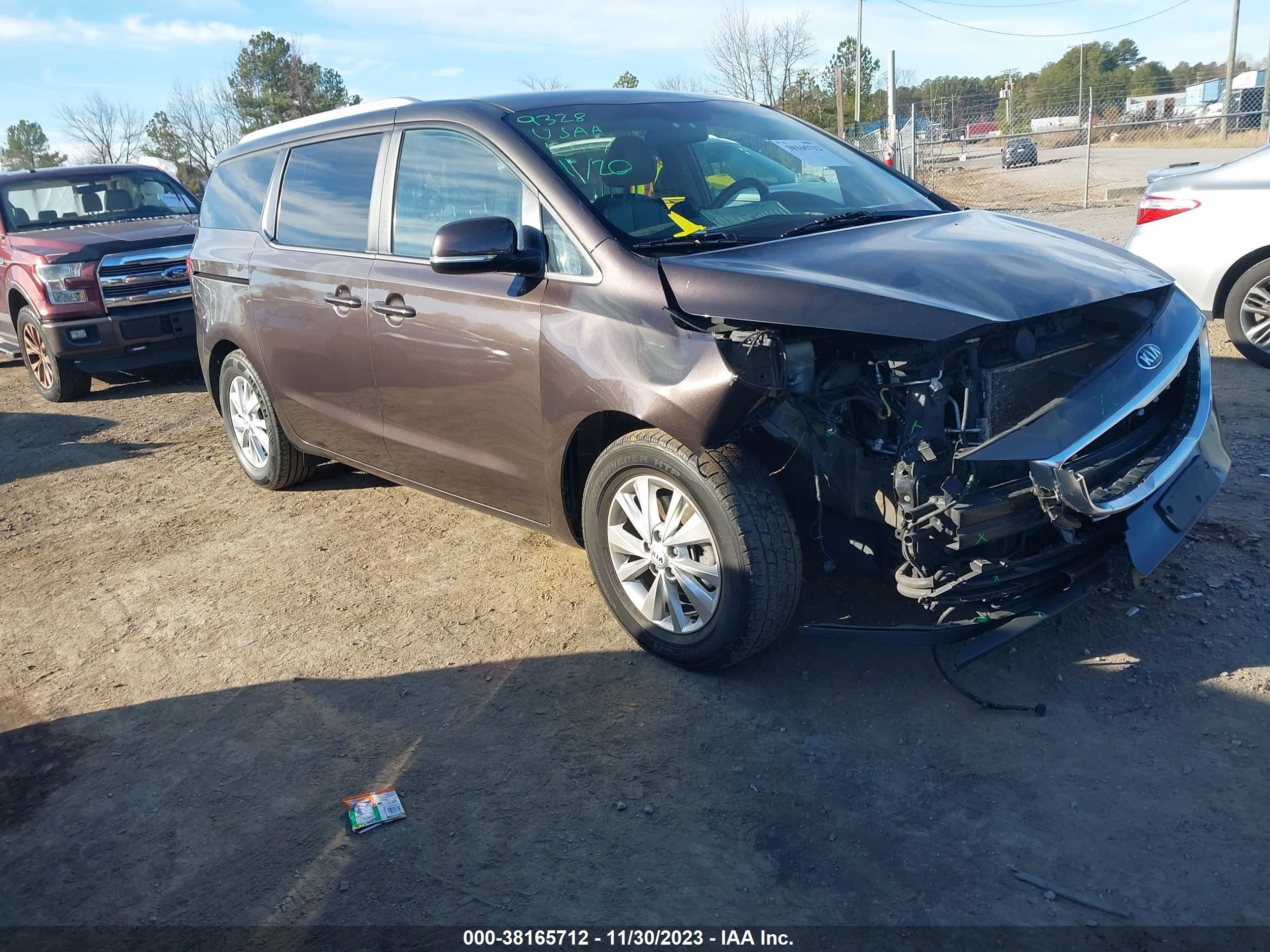 KIA SEDONA 2017 kndmb5c14h6314613