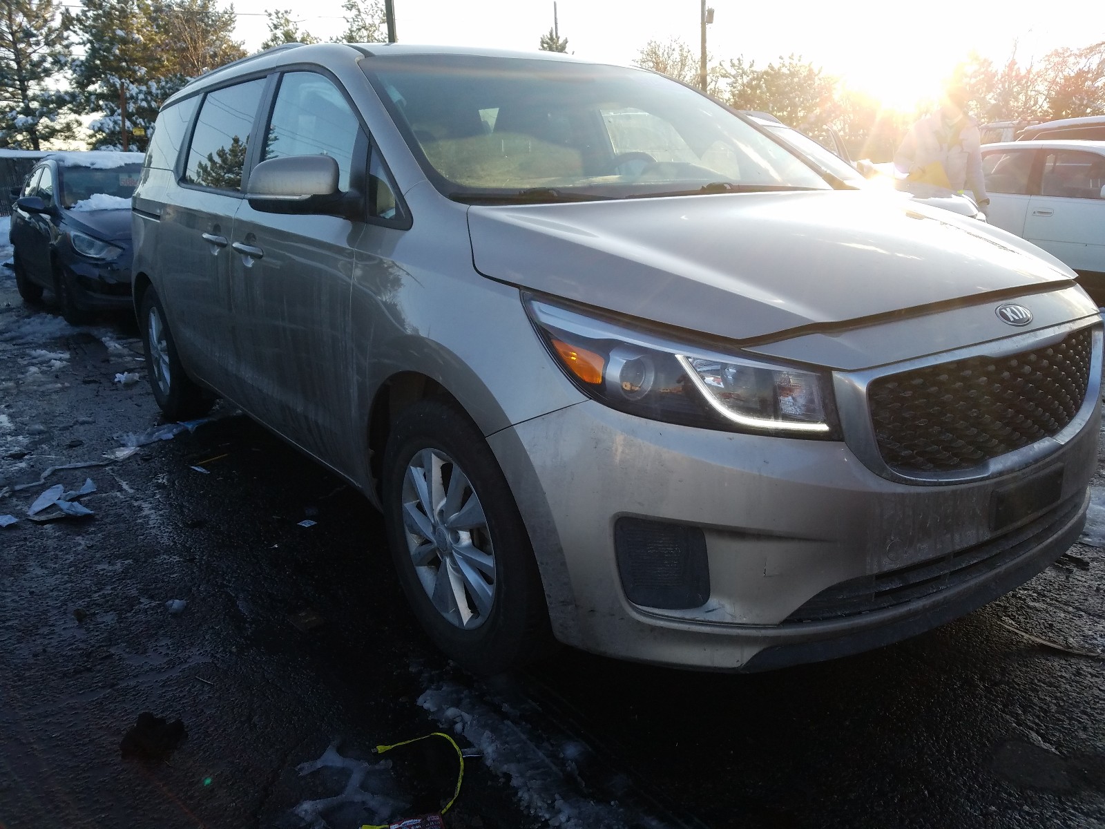 KIA SEDONA LX 2015 kndmb5c15f6040884