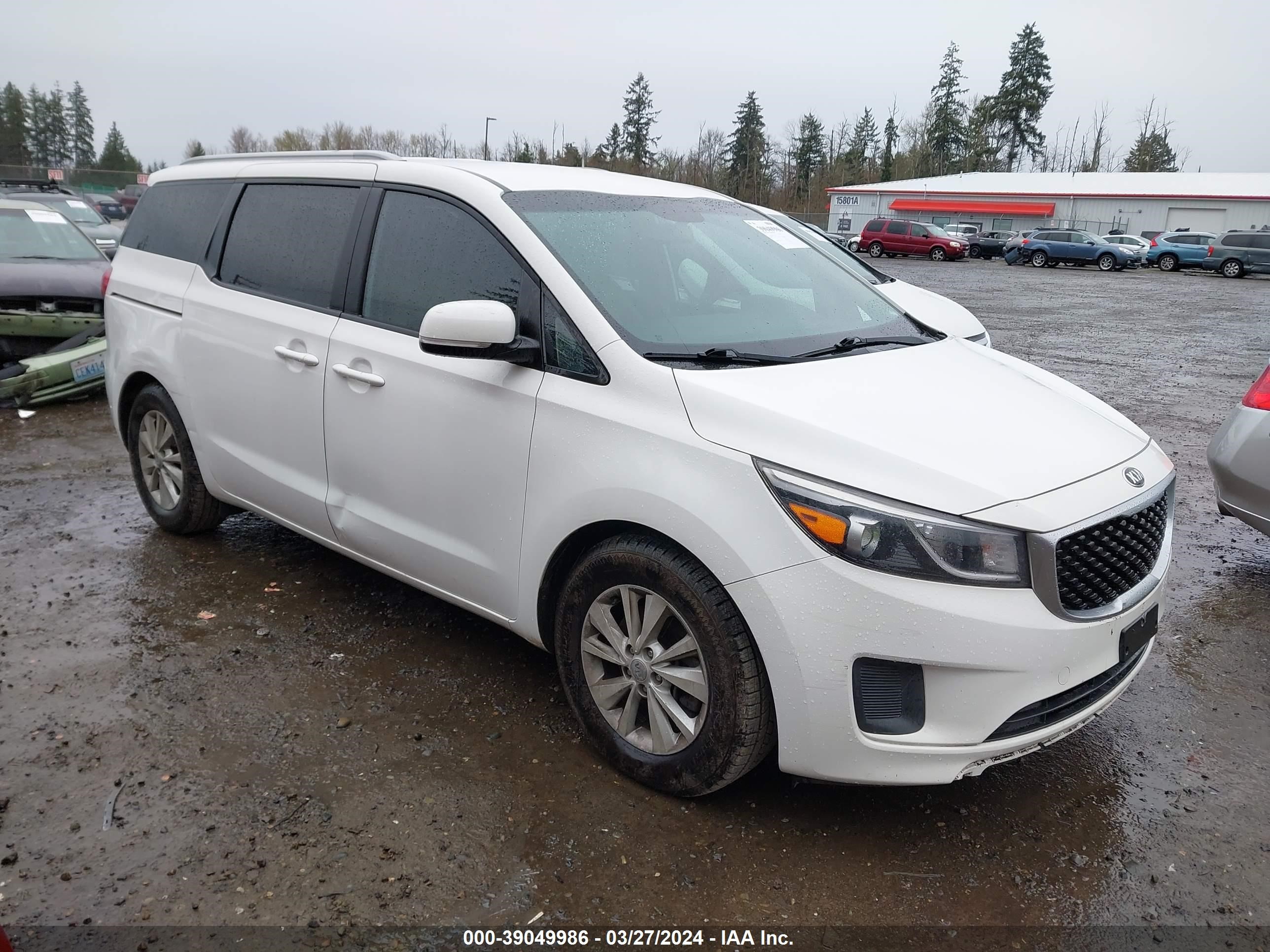 KIA SEDONA 2016 kndmb5c15g6121580