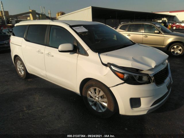 KIA SEDONA 2016 kndmb5c15g6162372