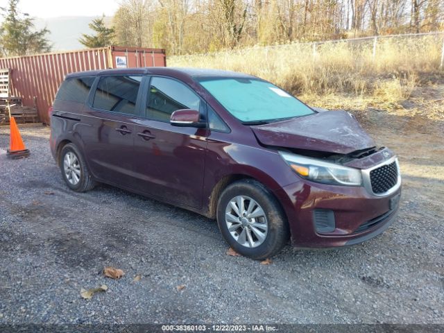 KIA SEDONA 2017 kndmb5c15h6305533